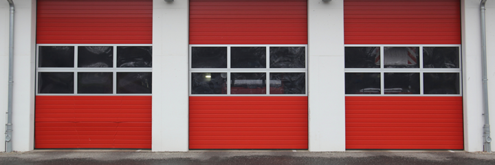 Glass Sectional Overhead Doors