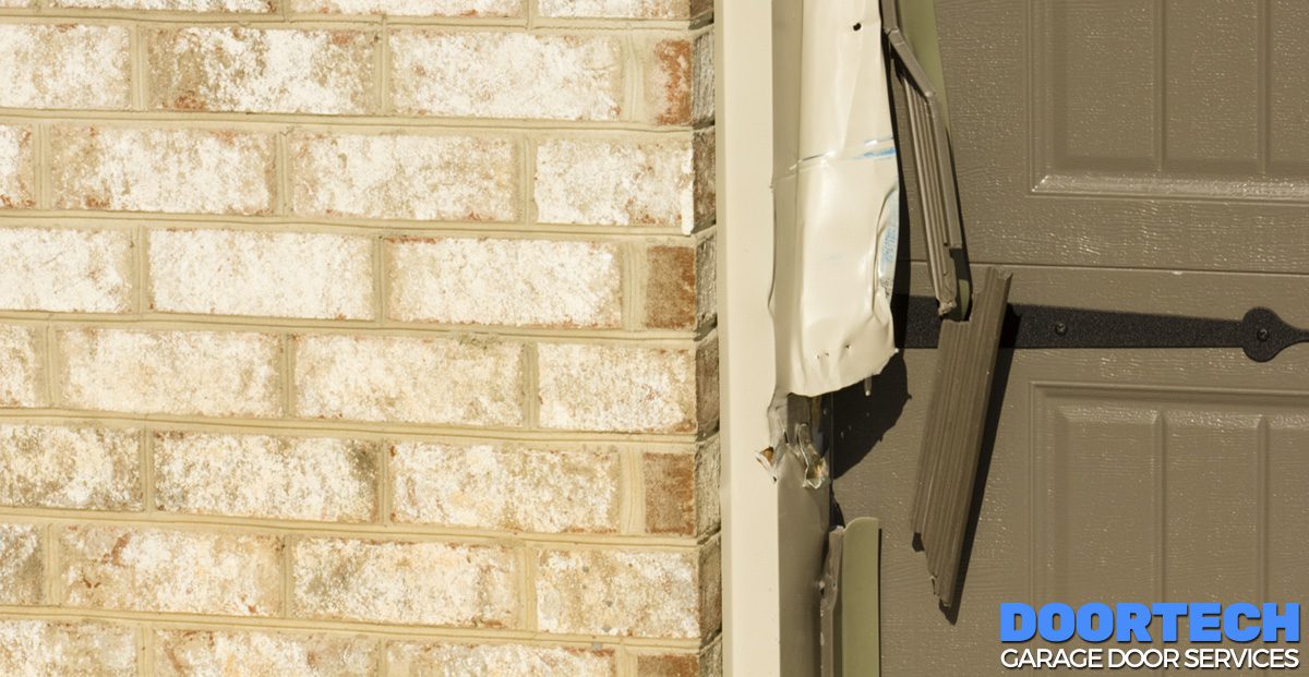 Oops… You Backed Into Your Garage Door!