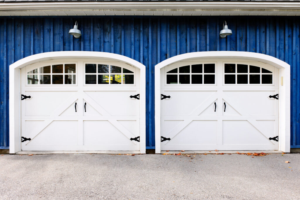 Double garage doors